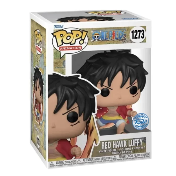 Red Hawk Luffy One Piece Funko Pop 1273